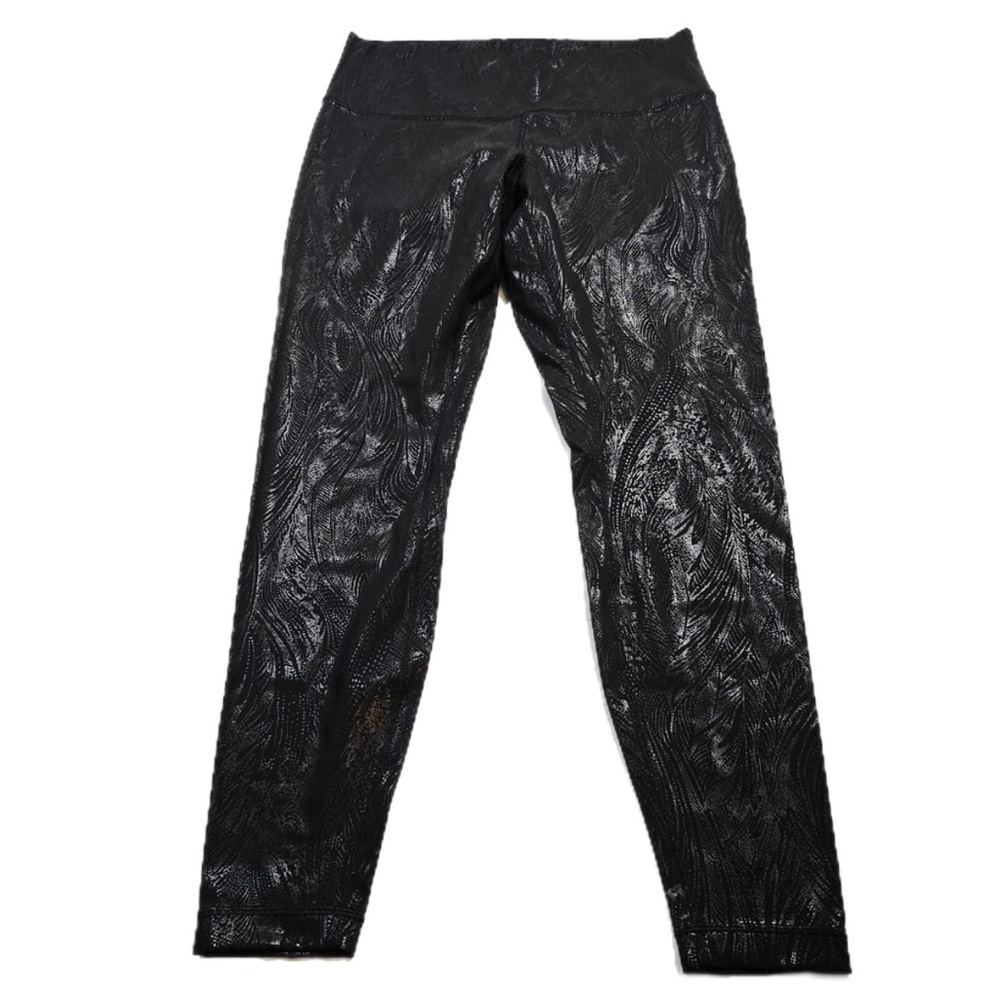 NWOT Lululemon Wunder Under High-Rise Tight 28" *Shine (Acclimatize Black Foil) - Picture 7 of 16